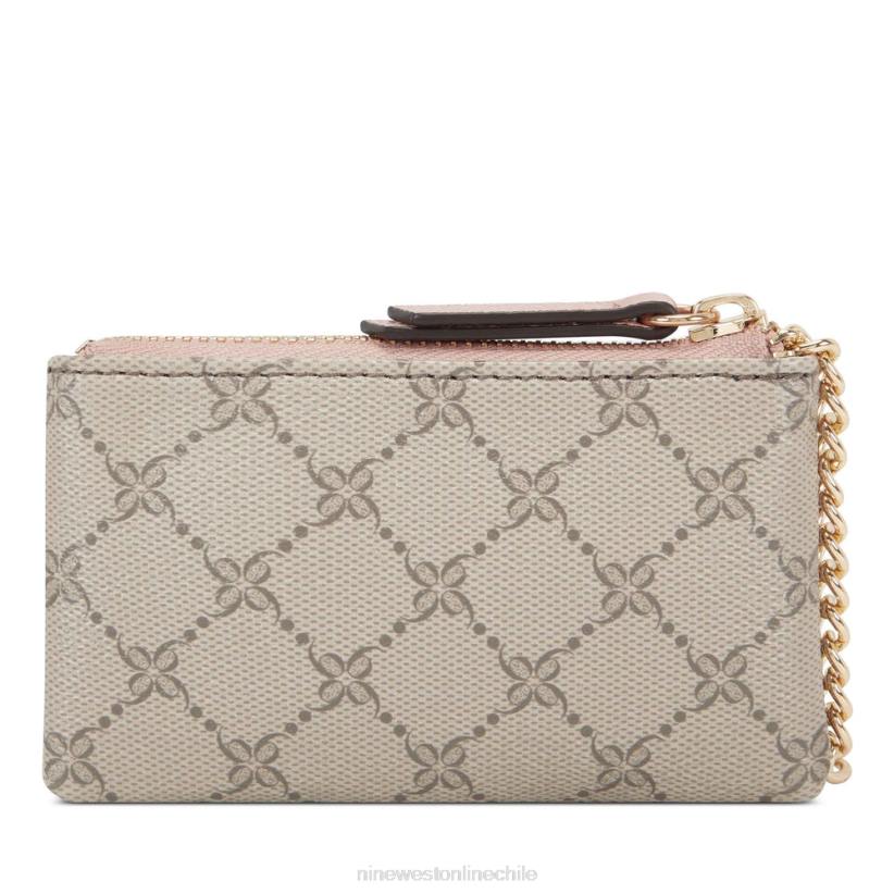 Nine West llavero con cremallera lawson 2Z2T2845 logotipo beige/rosa moderno Nine West sandals