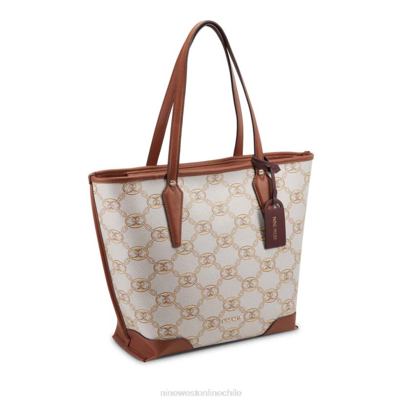 Nine West bolso de esmeril 2Z2T2720 logotipo dorado/bronceado silla de montar Nine West zapatillas chile