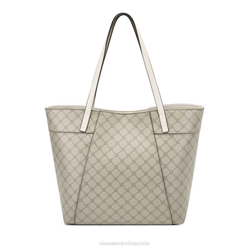 Nine West bolso shopper jet set sunnyside 2Z2T2098 logotipo beige/leche Nine West cartera negra