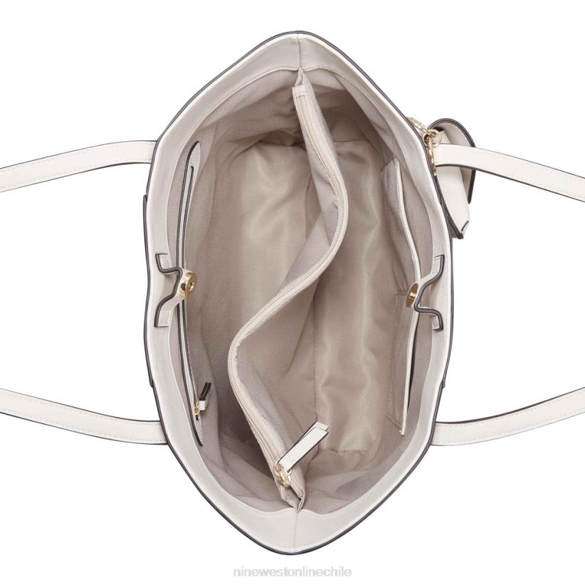 Nine West bolso shopper jet set sunnyside 2Z2T2098 logotipo beige/leche Nine West cartera negra