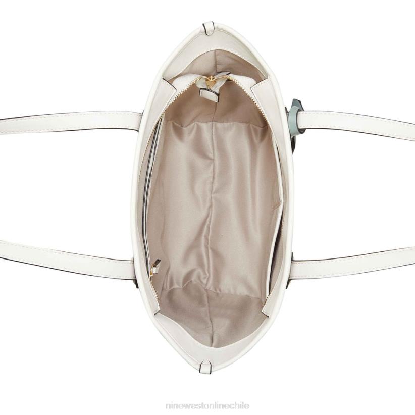 Nine West bolso tote esmeril pequeño 2Z2T2706 logotipo beige/áloe Nine West shoes