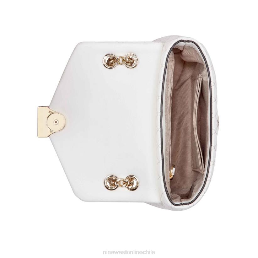 Nine West Caelia mini bandolera convertible con solapa 2Z2T2439 blanco óptico Nine West chile outlet