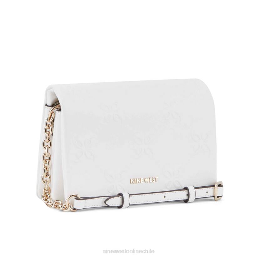 Nine West bandolera dixie mini con solapa 2Z2T2460 blanco óptico Nine West sandals