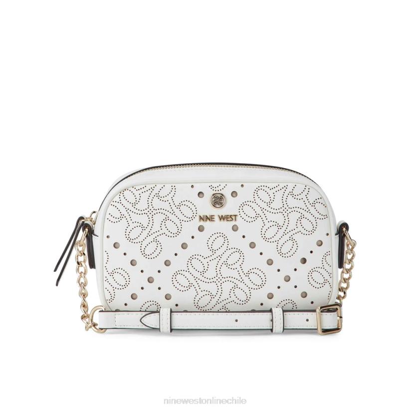 Nine West bandolera mini cámara delaine 2Z2T2458 blanco óptico Nine West cartera negra