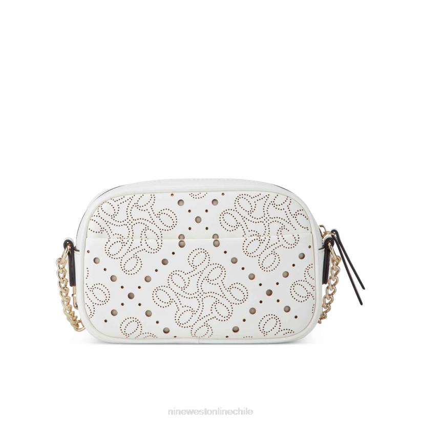 Nine West bandolera mini cámara delaine 2Z2T2458 blanco óptico Nine West cartera negra