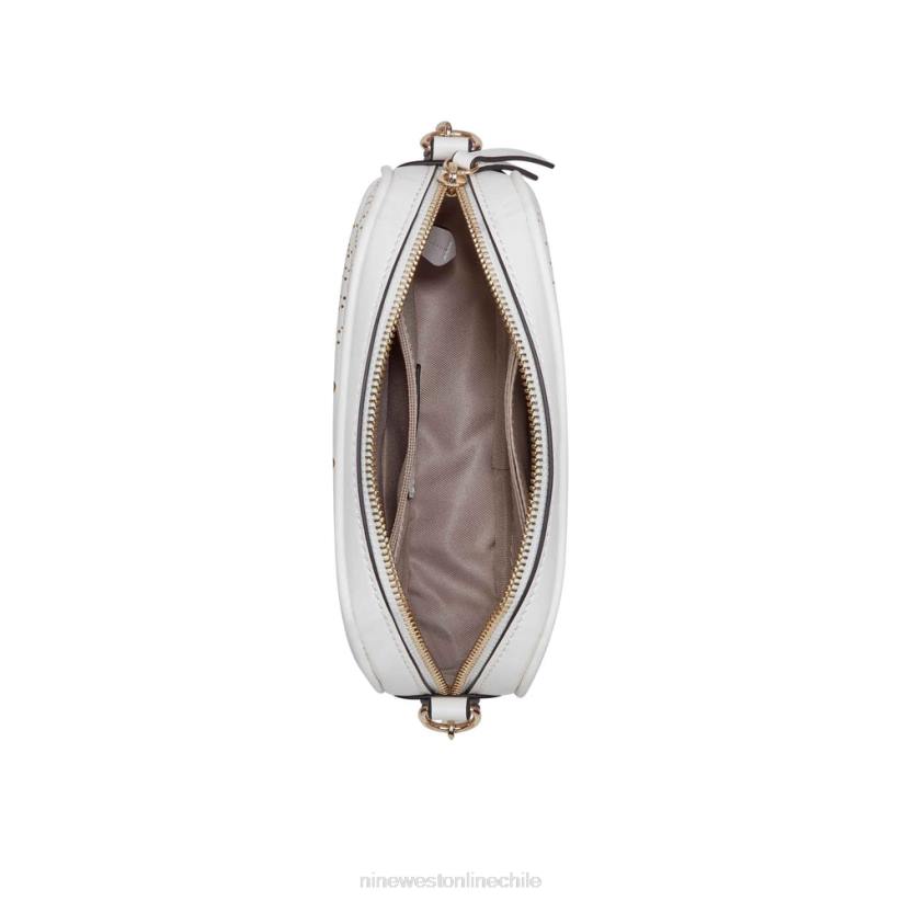 Nine West bandolera mini cámara delaine 2Z2T2458 blanco óptico Nine West cartera negra