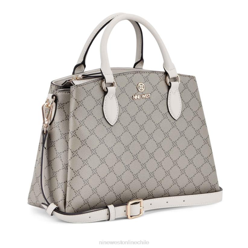 Nine West bandolera pequeña Zenith con tres compartimentos 2Z2T2550 logotipo beige/leche Nine West sandals