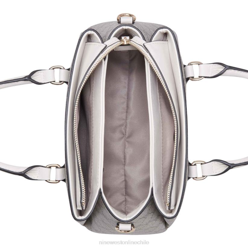 Nine West bandolera pequeña Zenith con tres compartimentos 2Z2T2550 logotipo beige/leche Nine West sandals