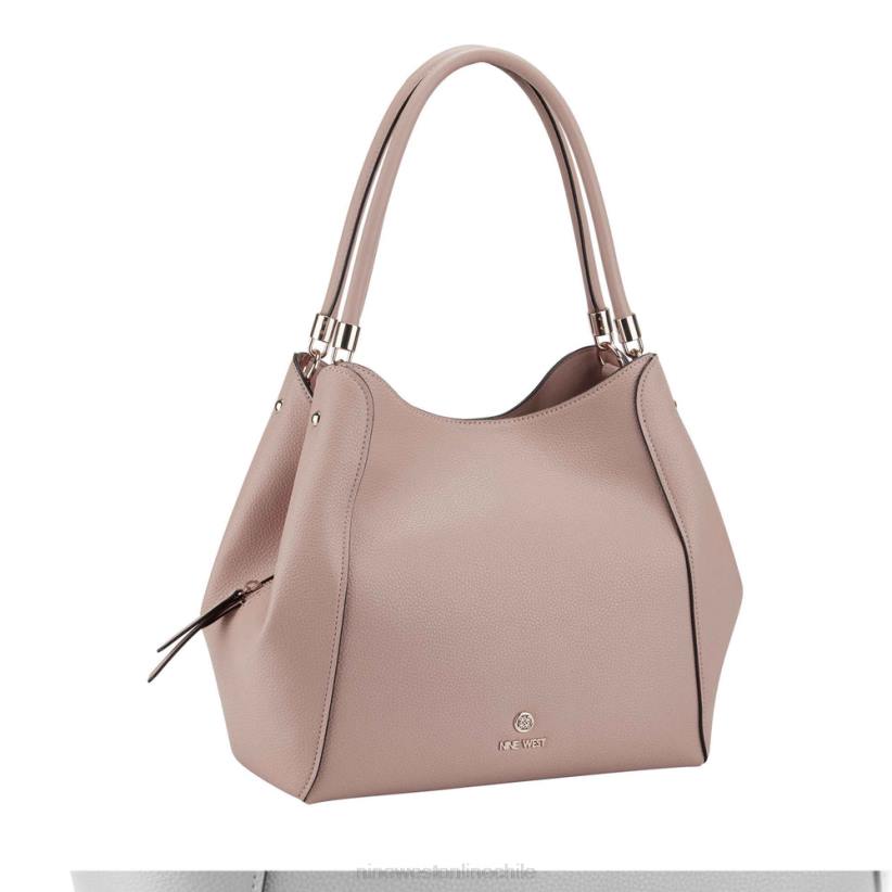 Nine West bolso de mano etta jet set 2Z2T2476 rubor Nine West cartera negra