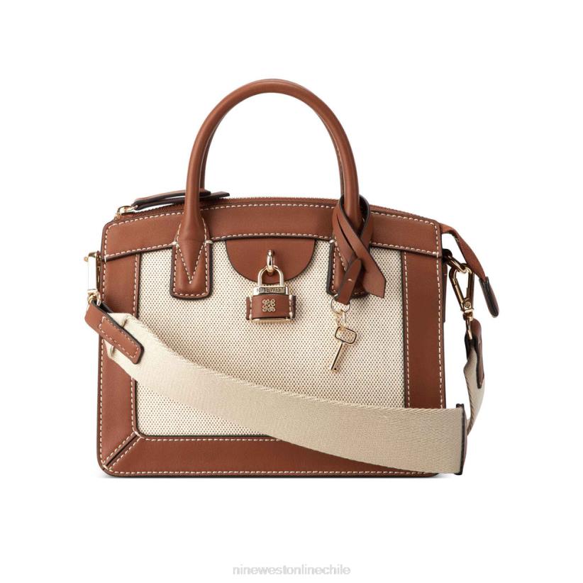 Nine West bolso mini shirin 2Z2T2546 lona color canela Nine West chile carteras