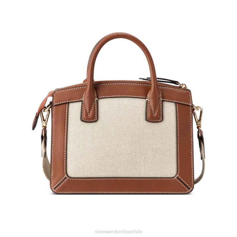 Nine West bolso mini shirin 2Z2T2546 lona color canela Nine West chile carteras