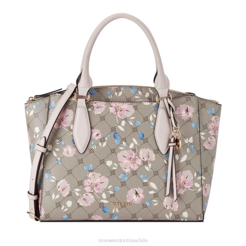 Nine West bolso satchel jet set con estampado de cachemira 2Z2T2533 logotipo floral Nine West zapatillas chile