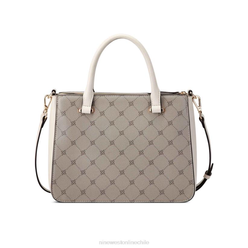 Nine West bolso satchel lucianne jet set 2Z2T2522 logotipo de avellana/leche Nine West chile carteras