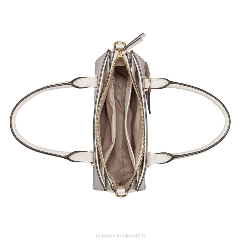 Nine West bolso satchel lucianne jet set 2Z2T2522 logotipo de avellana/leche Nine West chile carteras