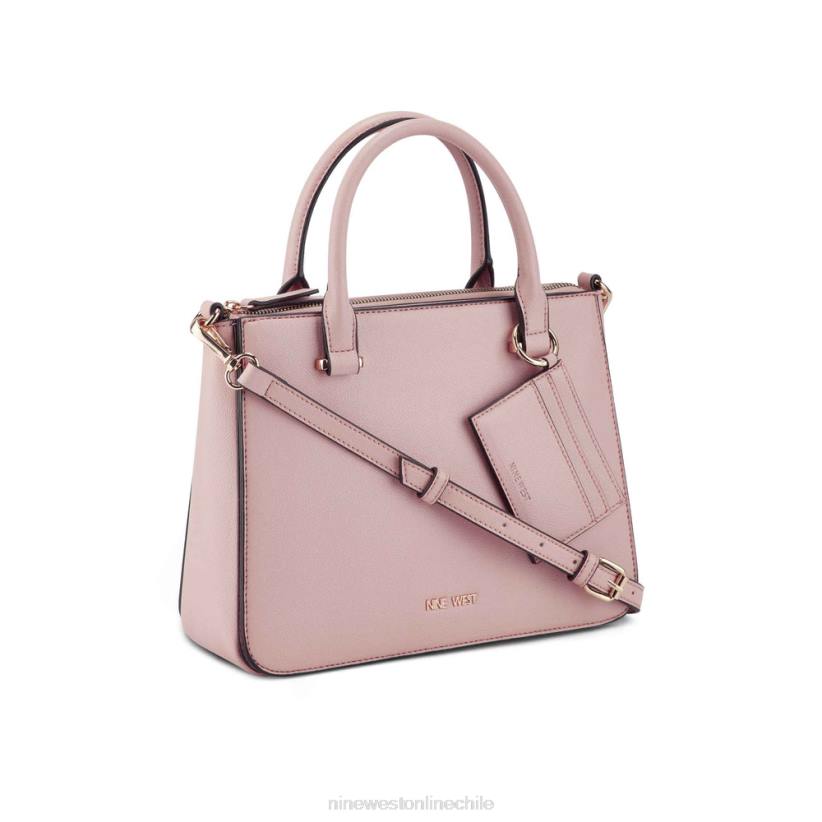 Nine West bolso satchel lucianne jet set 2Z2T2523 rosa pálido Nine West chile outlet