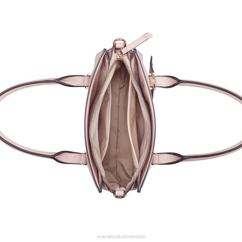 Nine West bolso satchel lucianne jet set 2Z2T2523 rosa pálido Nine West chile outlet