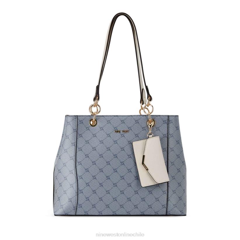 Nine West bolso shopper albahaca jet set 2Z2T2425 logotipo de cambray/leche Nine West zapatillas chile