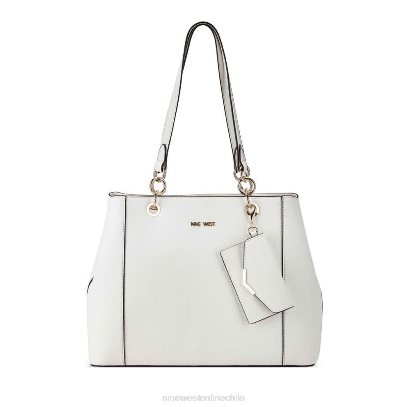 Nine West bolso shopper albahaca jet set 2Z2T2428 blanco óptico Nine West cartera negra