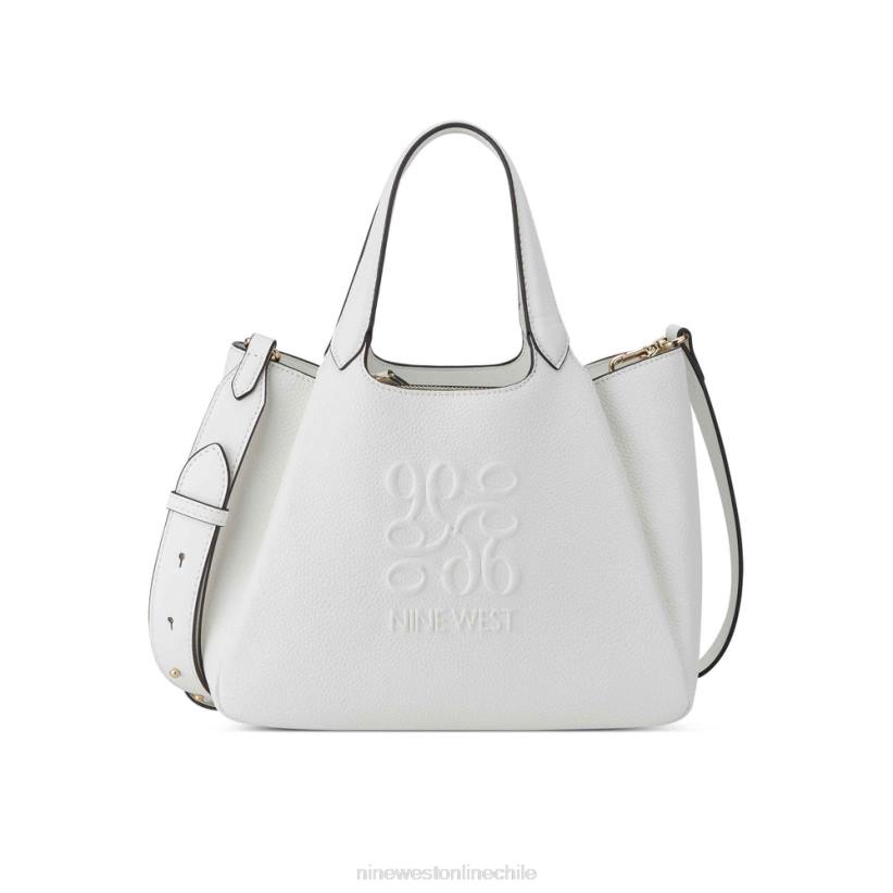 Nine West bolso shopper emmaline pequeño 2Z2T2470 blanco óptico Nine West cartera negra