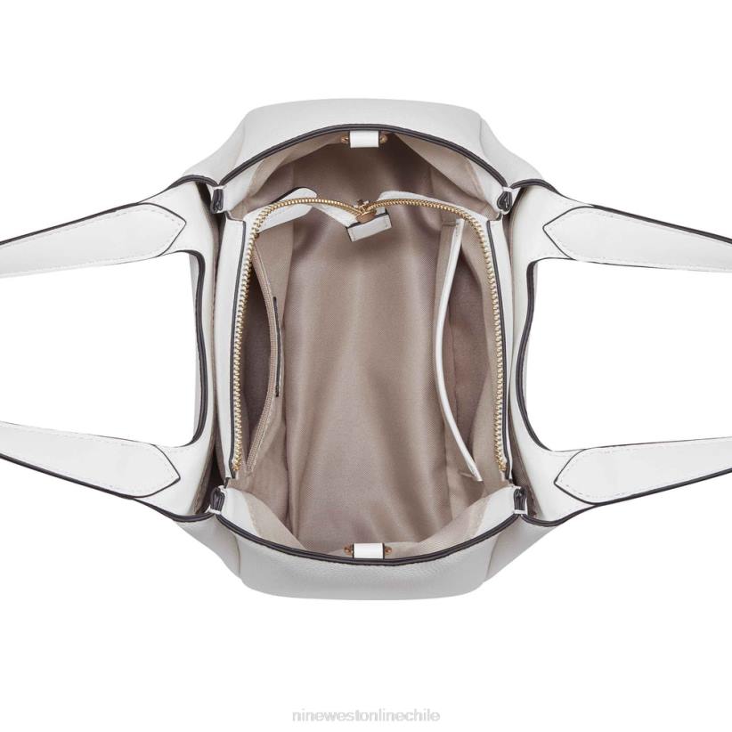 Nine West bolso shopper emmaline pequeño 2Z2T2470 blanco óptico Nine West cartera negra