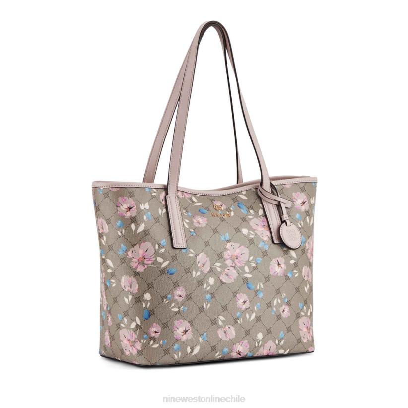 Nine West bolso tote 2 en 1 delaine 2Z2T2455 logotipo floral Nine West zapatillas chile