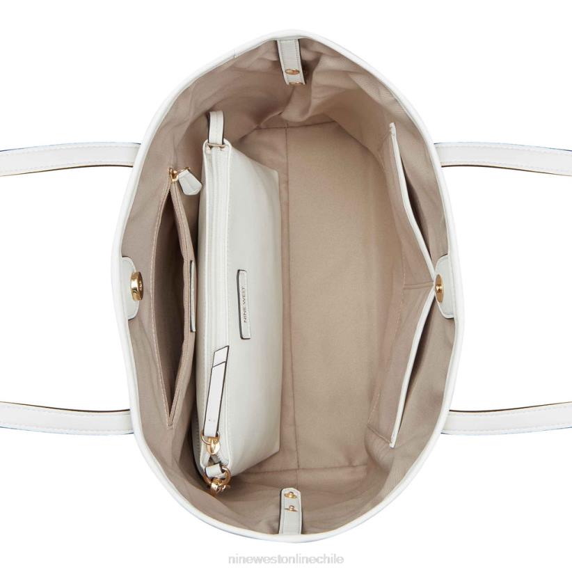 Nine West bolso tote 2 en 1 delaine 2Z2T2457 blanco óptico Nine West chile outlet