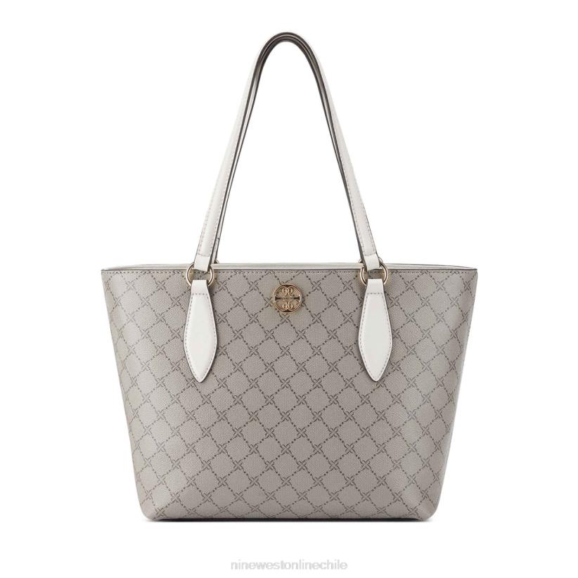 Nine West bolso tote pequeño kyelle 2Z2T2499 logotipo beige/leche Nine West chile outlet
