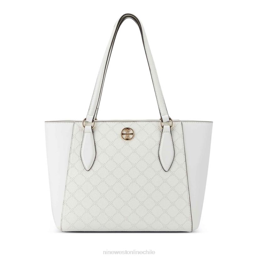 Nine West bolso tote pequeño kyelle 2Z2T2500 blanco óptico Nine West cartera negra