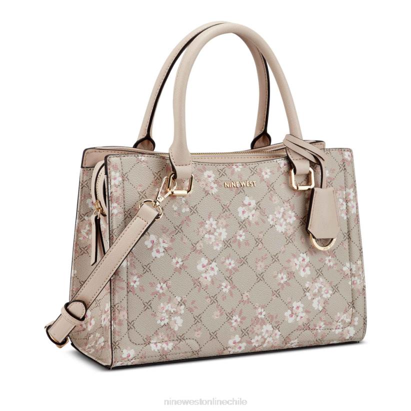 Nine West cartera jet set shayden 2Z2T2536 logotipo floral Nine West cartera negra