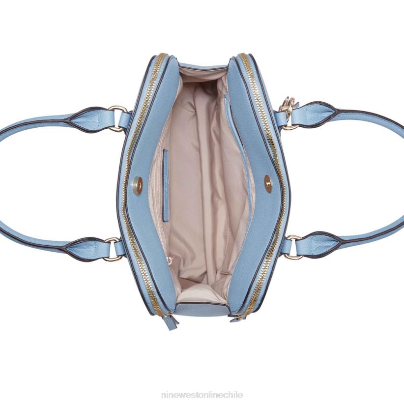 Nine West cyra una cartera de lista 2Z2T2452 mezclilla pálida Nine West cartera negra