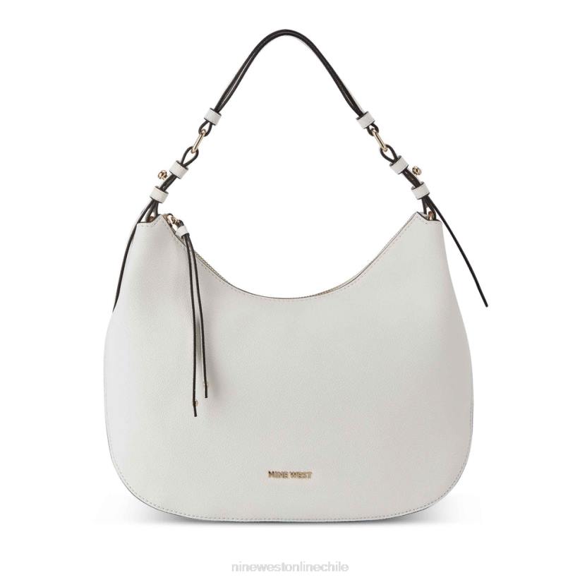 Nine West irina vagabundo 2Z2T2482 micro guijarro blanco óptico Nine West cartera negra