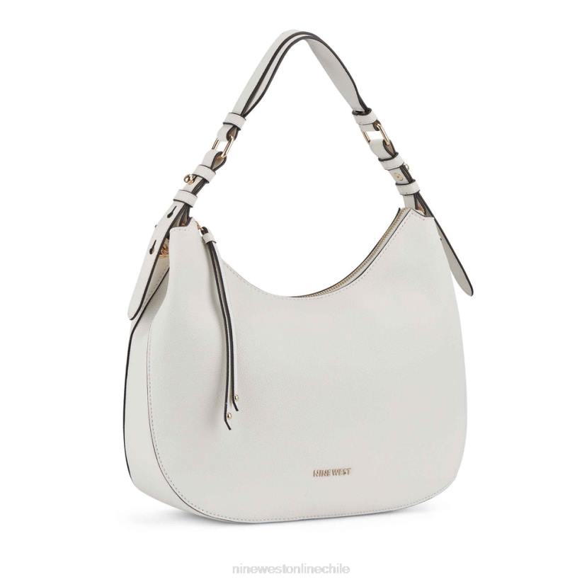 Nine West irina vagabundo 2Z2T2482 micro guijarro blanco óptico Nine West cartera negra