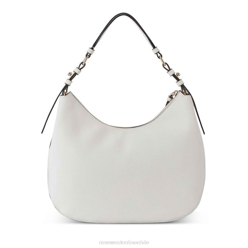 Nine West irina vagabundo 2Z2T2482 micro guijarro blanco óptico Nine West cartera negra
