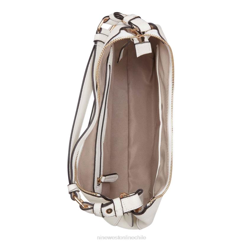 Nine West irina vagabundo 2Z2T2482 micro guijarro blanco óptico Nine West cartera negra