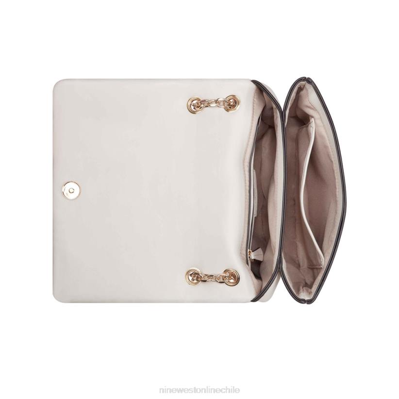 Nine West lelianna bandolera solapa convertible cadena solapa 2Z2T2510 leche Nine West chile carteras