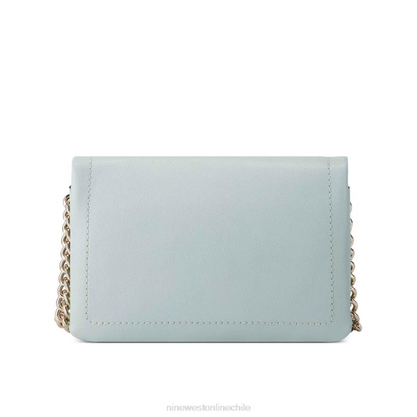 Nine West mini bandolera Emmaline con solapa 2Z2T2466 vidrio de mar Nine West sandals