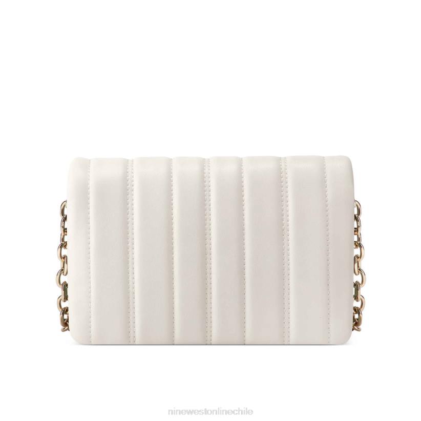 Nine West mini bandolera lelianna con solapa 2Z2T2512 leche Nine West cartera negra