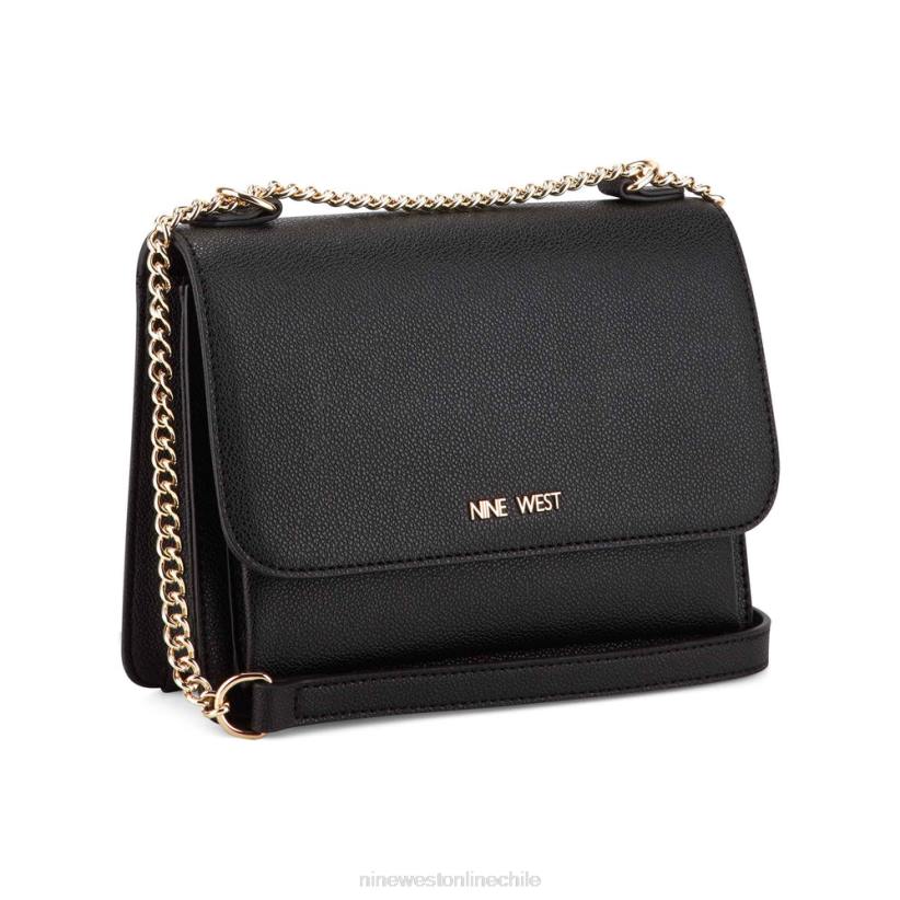 Nine West solapa cruzada convertible lucianne 2Z2T2516 negro Nine West chile carteras