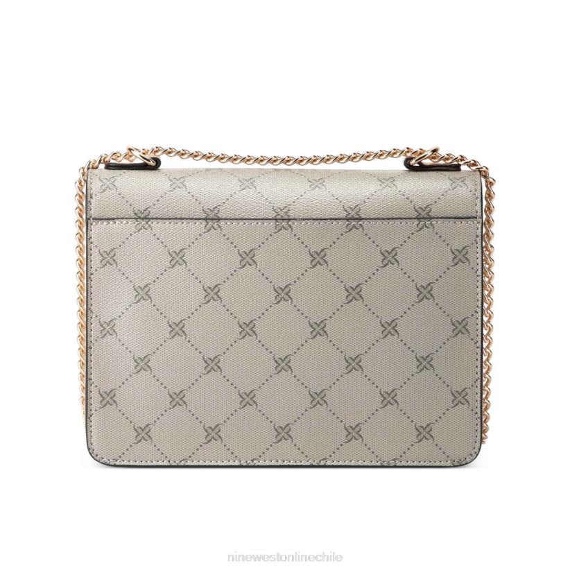 Nine West solapa cruzada convertible lucianne 2Z2T2518 logotipo de avellana/leche Nine West cartera negra