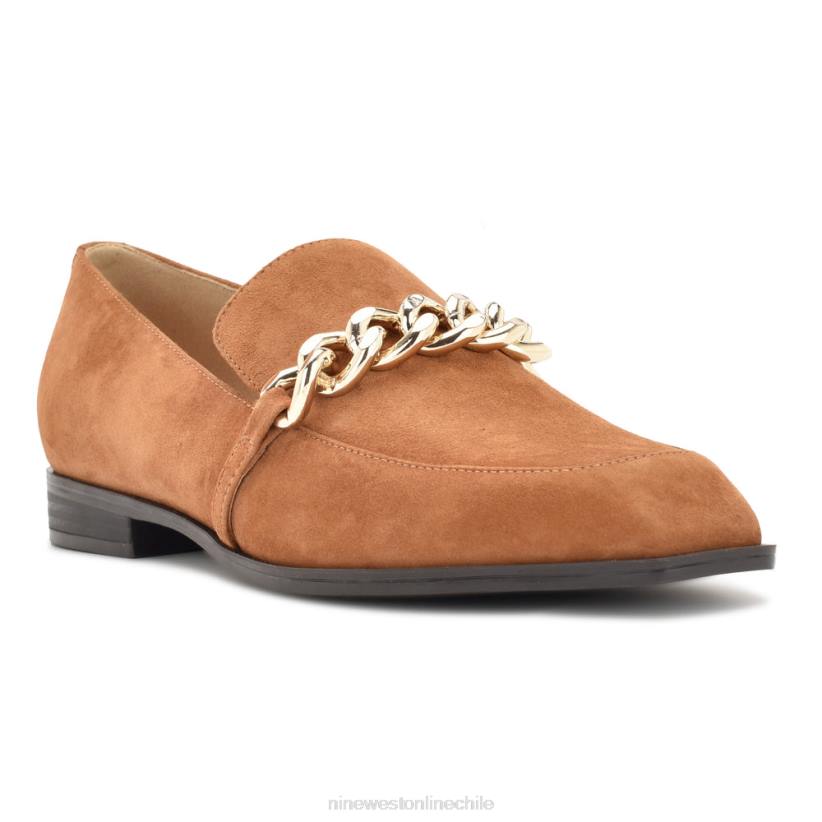 Nine West mocasines sin cordones onxe 2Z2T2157 gamuza coñac Nine West chile outlet