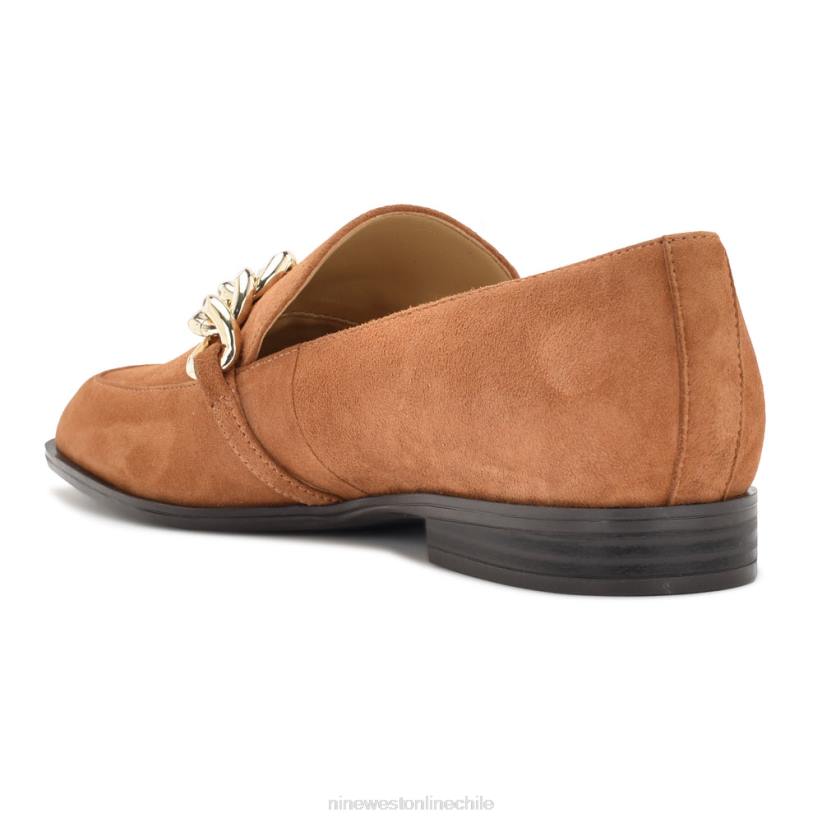 Nine West mocasines sin cordones onxe 2Z2T2157 gamuza coñac Nine West chile outlet