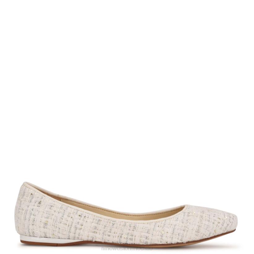 Nine West zapatos planos con punta de almendra 2Z2T2358Nine West sandals