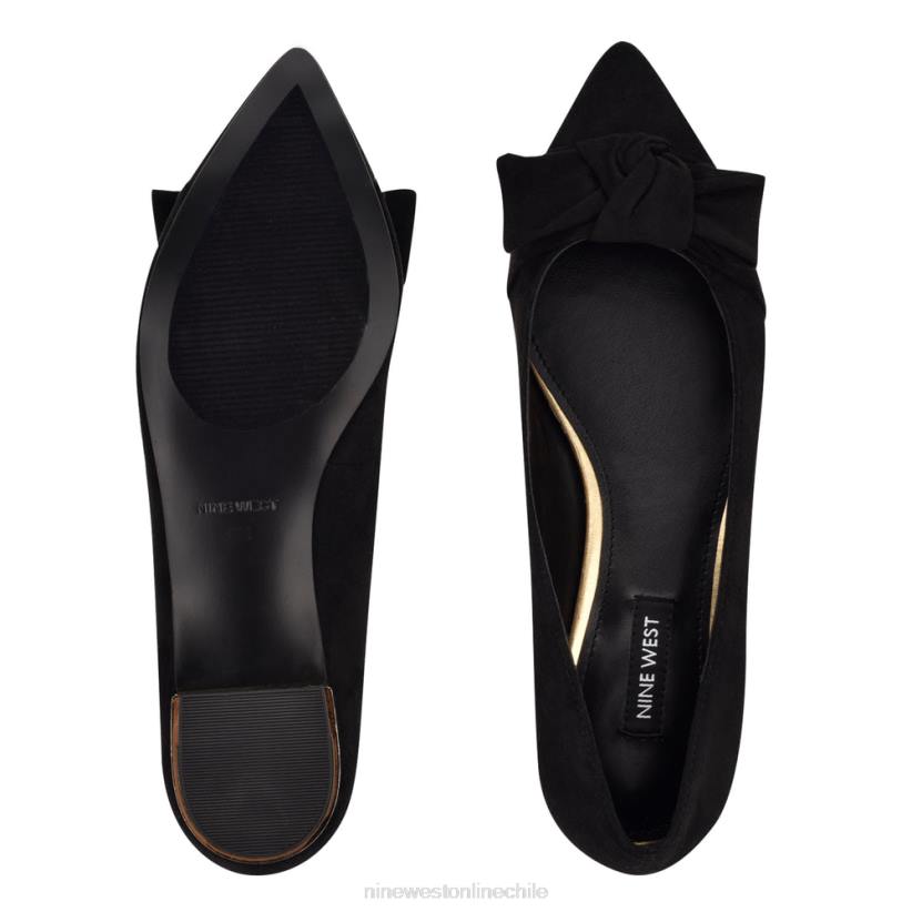 Nine West zapatos planos con punta puntiaguda favoritos 2Z2T2185 ante negro Nine West zapatillas chile