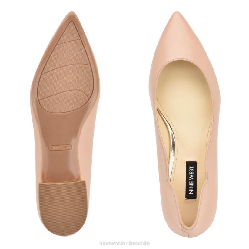 Nine West zapatos planos con punta puntiaguda lovlady 2Z2T2300 apenas desnudo Nine West chile carteras