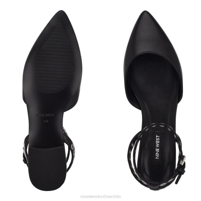 Nine West zapatos planos con puntera puntiaguda y correa en el tobillo Brez 2Z2T2340Nine West sandals