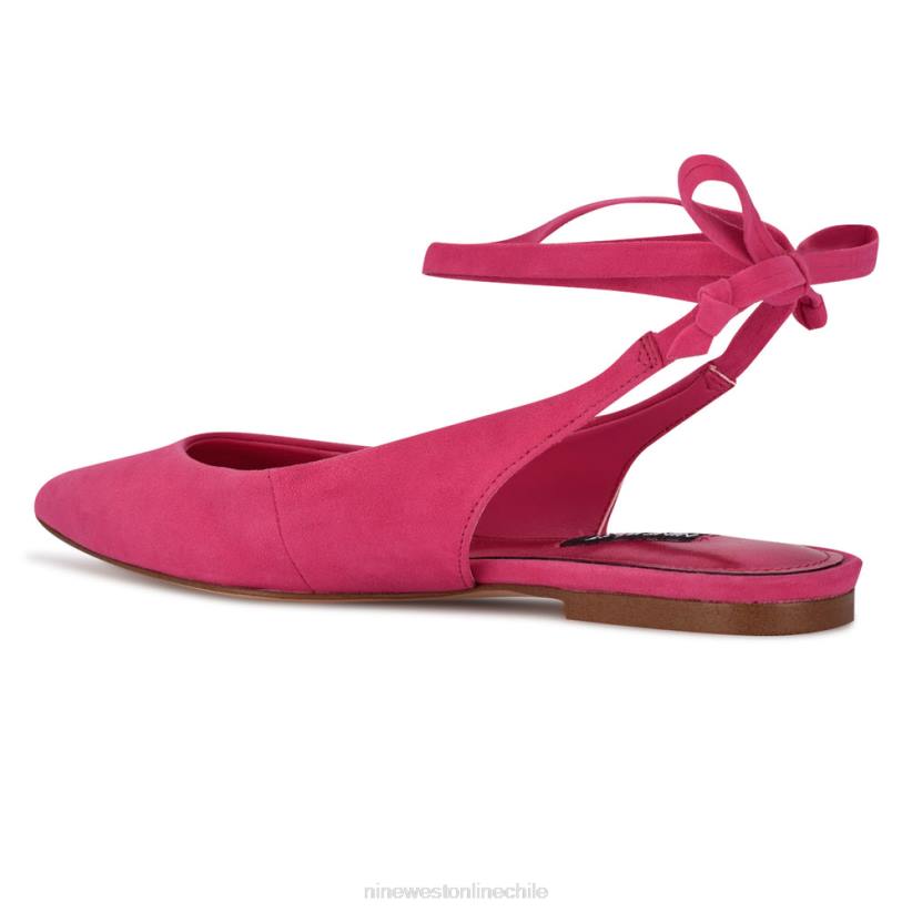 Nine West zapatos planos con puntera puntiaguda y cruzados en el tobillo 2Z2T1920Nine West sandals
