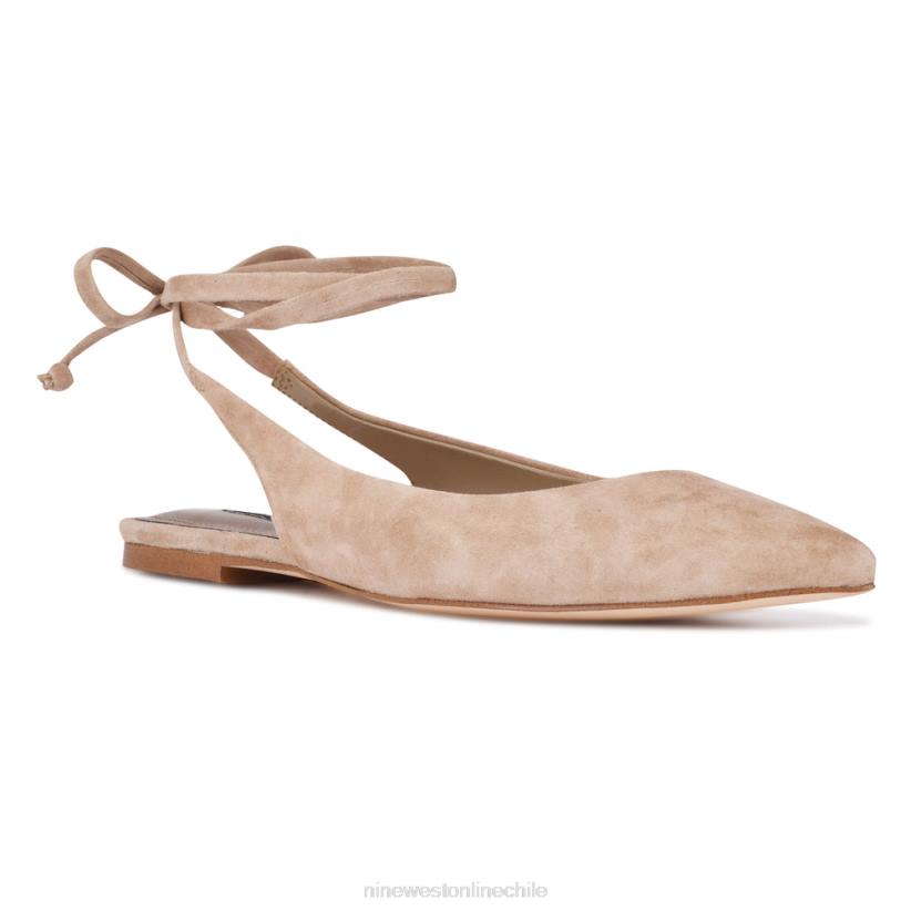 Nine West zapatos planos con puntera puntiaguda y cruzados en el tobillo 2Z2T2252Nine West chile carteras