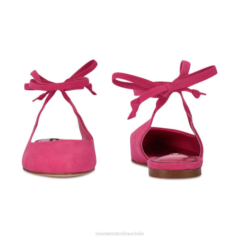 Nine West zapatos planos con puntera puntiaguda y cruzados en el tobillo 2Z2T966Nine West sandals