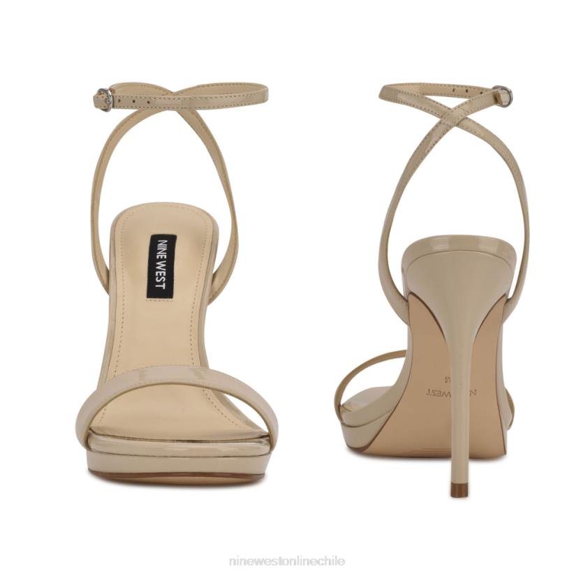 Nine West sandalias loola con tira en el tobillo 2Z2T2390 luz natural Nine West chile carteras