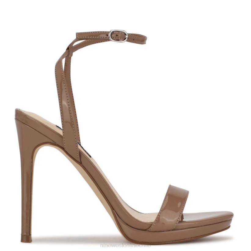 Nine West sandalias loola con tira en el tobillo 2Z2T2391 arcilla Nine West chile outlet